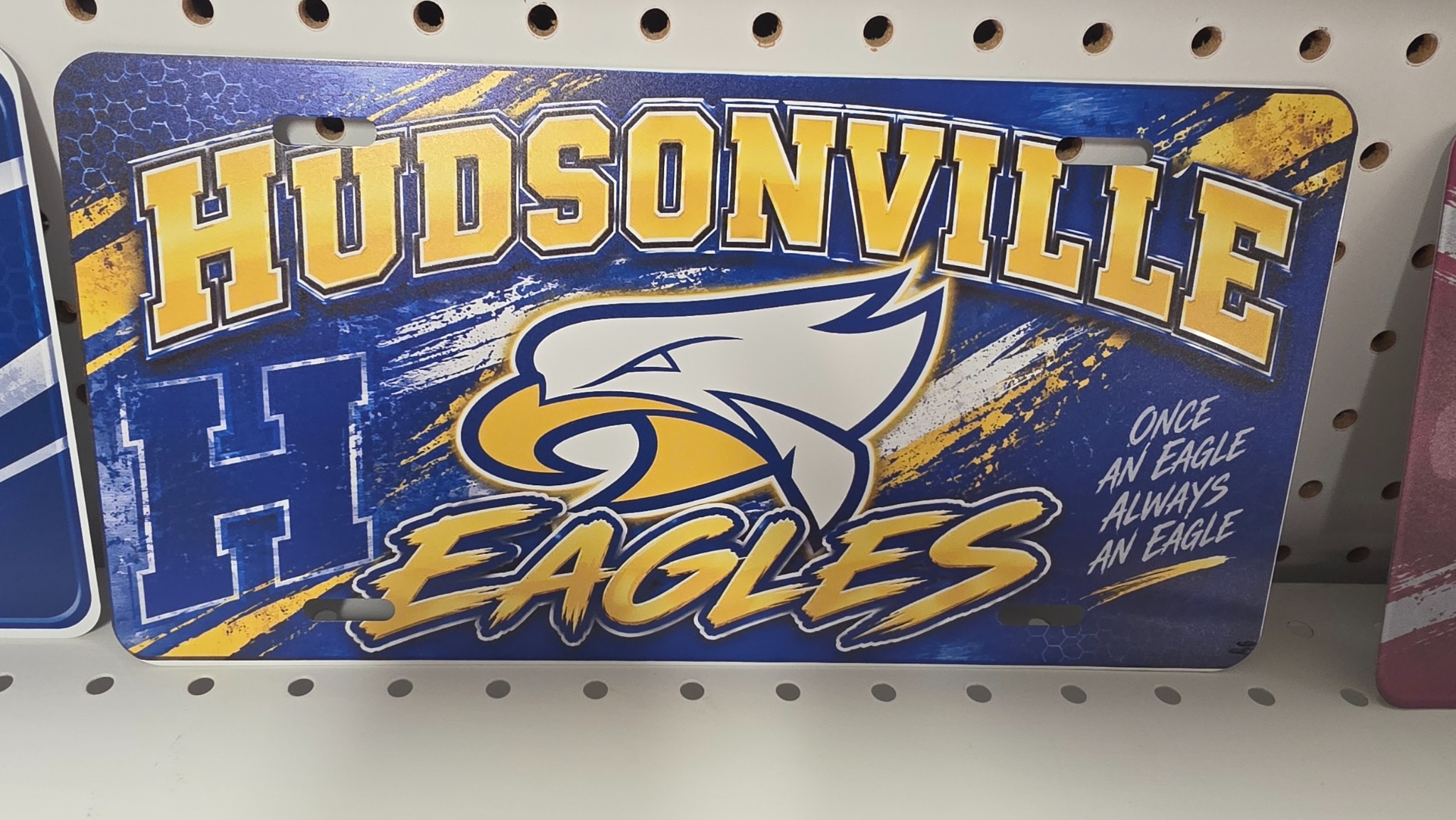 Hudsonville Eagles License Plate